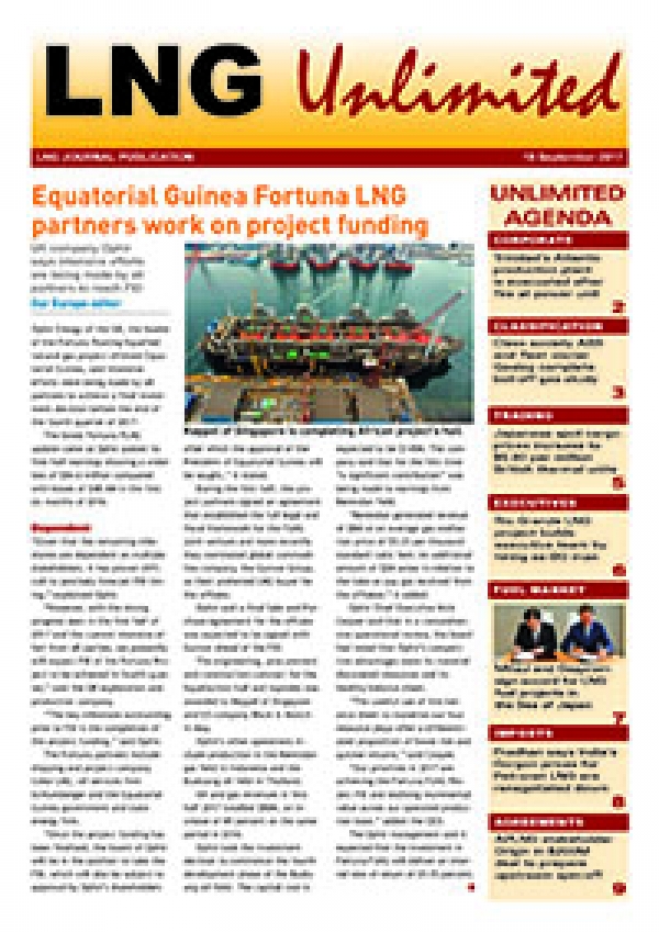 LNG Unlimited – 19 September 2017