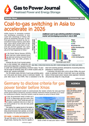 Gas to Power &ndash; December 5, 2025
