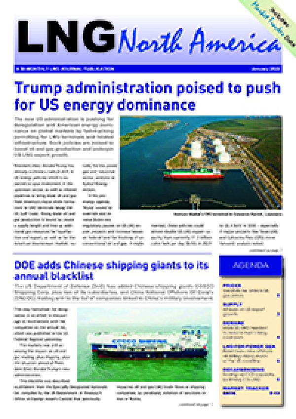 LNG North America – January 2025