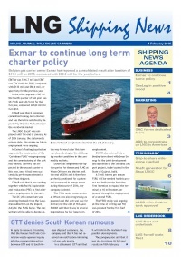 LNG Shipping News - 4 February 2016