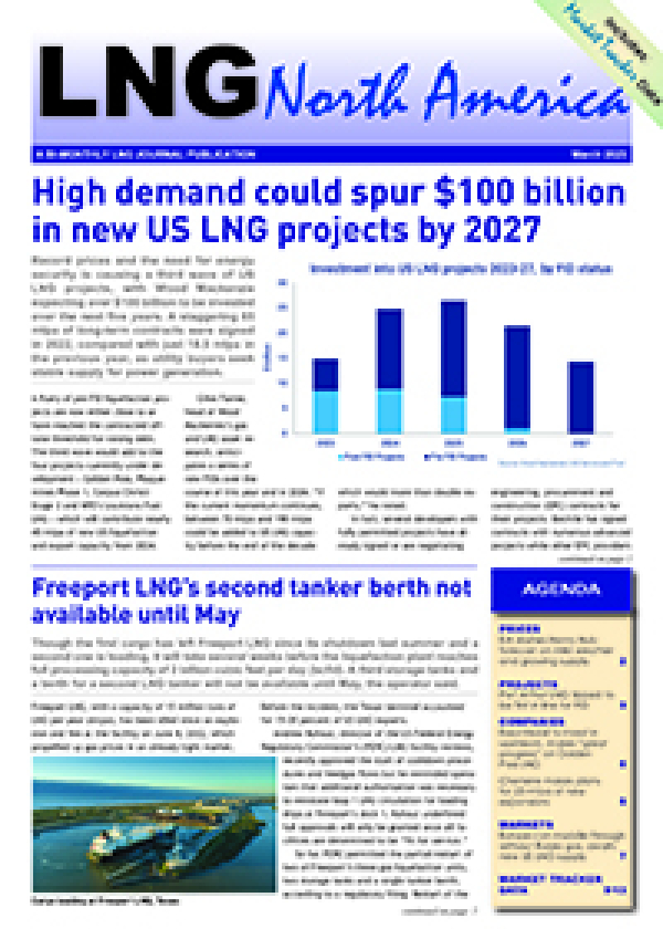 LNG North America – March 2023