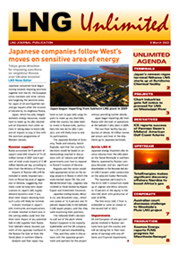 LNG Unlimited – 8 March 2022