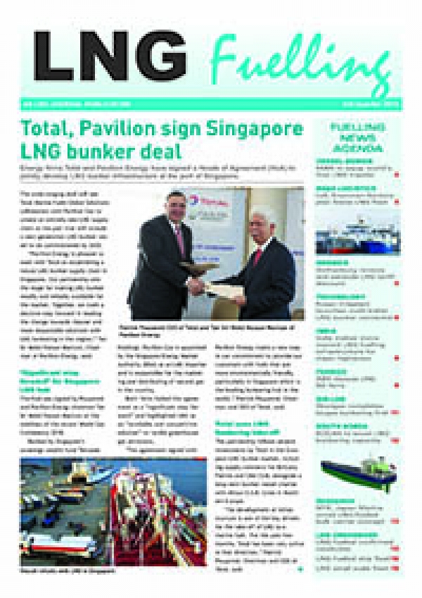 LNG Fuelling – 3rd Quarter 2018
