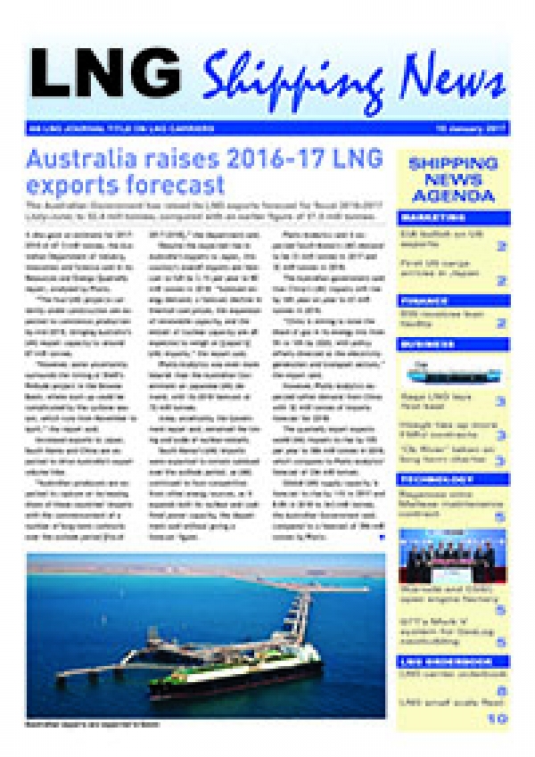 LNG Shipping News - 19 January 2017