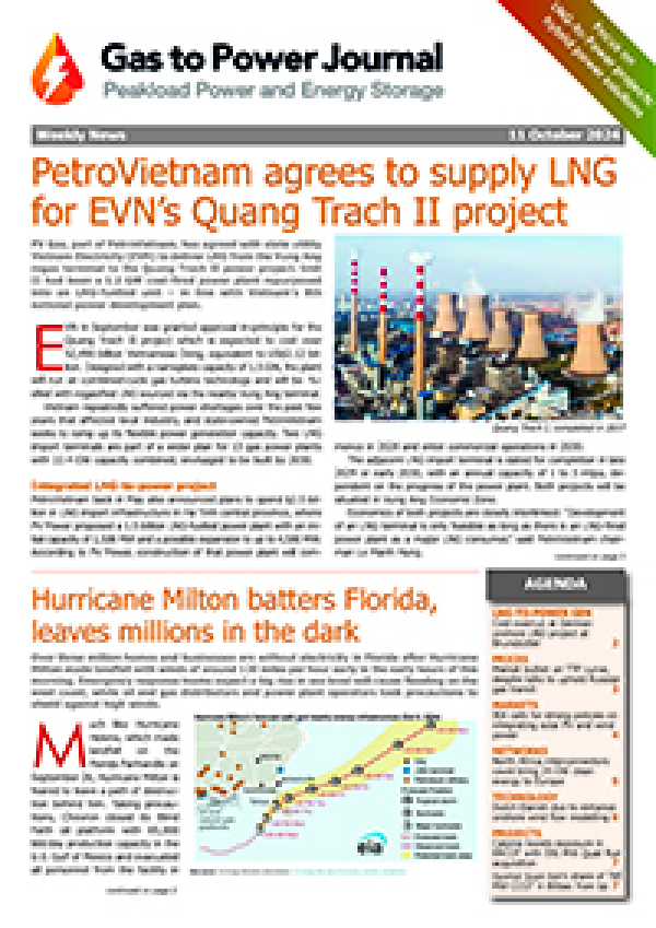 Gas to Power – October 11, 2024