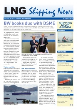 LNG Shipping News - 15 October 2015