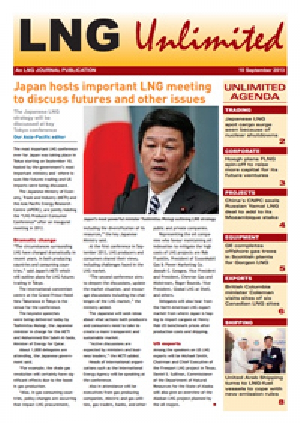 LNG Unlimited - 10 September 2013