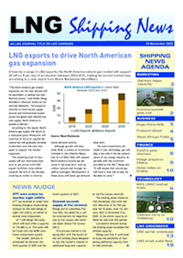 LNG Shipping News - 24 Nov 2022