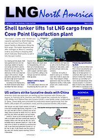 LNG North America – March 2018