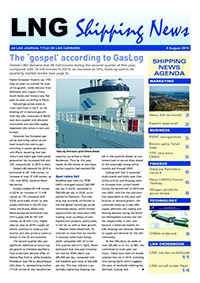 LNG Shipping News - 8 August 2019