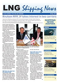 LNG Shipping News - 29 May 2014