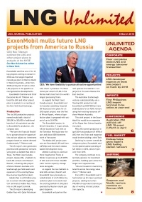 LNG Unlimited – 8 March 2016
