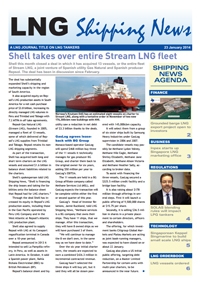 LNG Shipping News - 23 January 2014