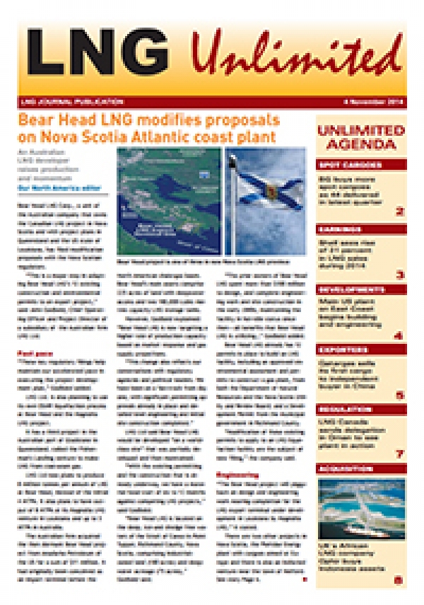 LNG Unlimited - 4 November 2014