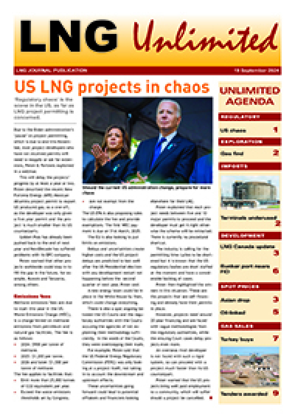 LNG Unlimited – 19 Sep 2024