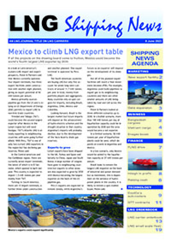 LNG Shipping News - 8 June 2023