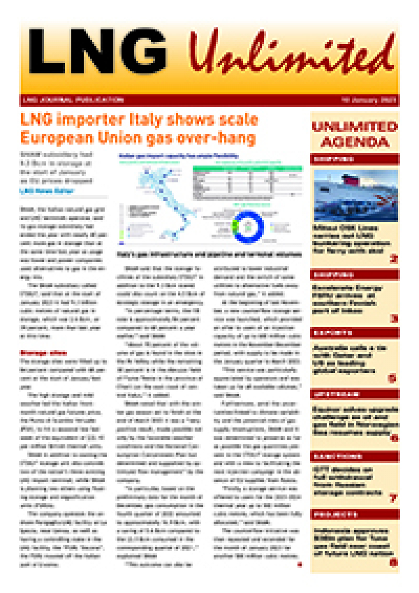 LNG Unlimited – 10 January 2023