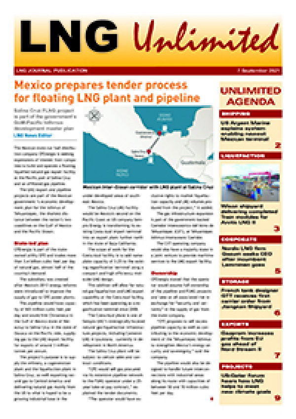 LNG Unlimited – 7 September 2021