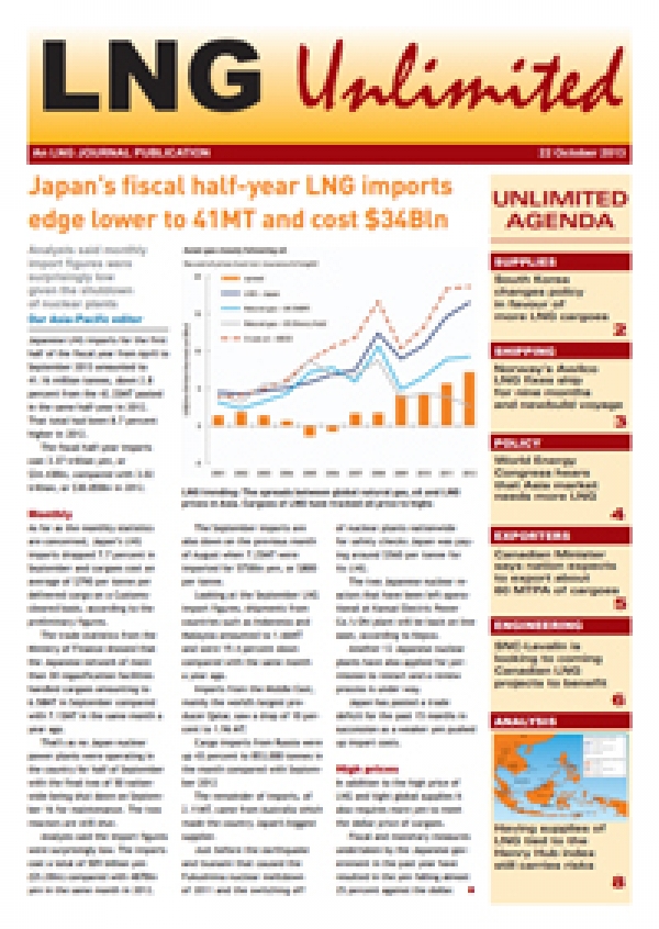 LNG Unlimited - 22 October 2013