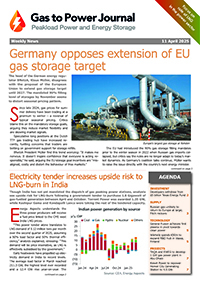 Gas to Power – April 11, 2025