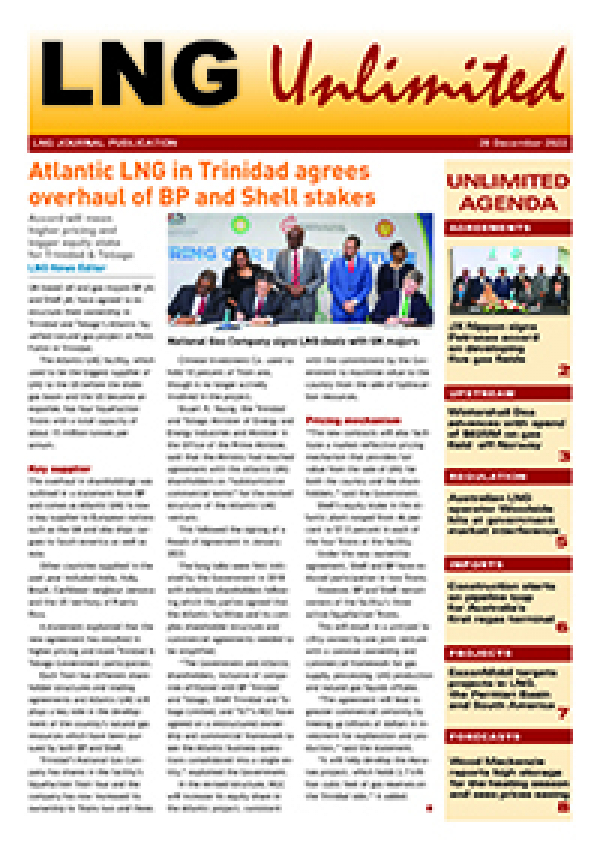 LNG Unlimited – 20 December 2022