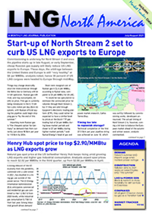 LNG North America – July/August 2021