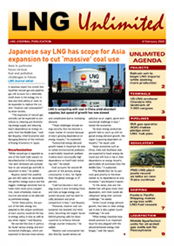 LNG Unlimited – 4 February 2020
