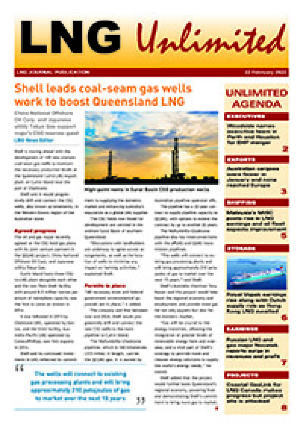 LNG Unlimited – 22 February 2022