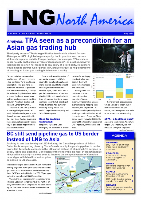 LNG North America – May 2017
