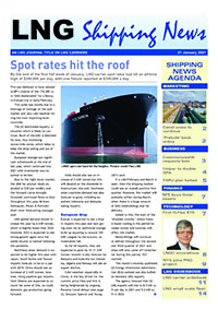 LNG Shipping News - 21 January 2021