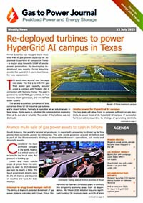 Gas to Power – July 11, 2025