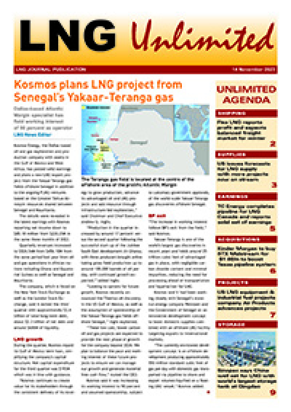 LNG Unlimited – 14 November 2023