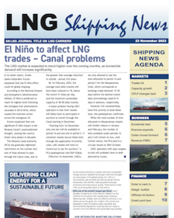 LNG Shipping News - 23 November 2023