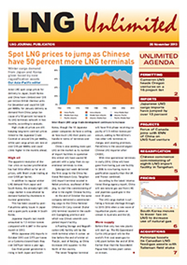 LNG Unlimited - 26 November 2013