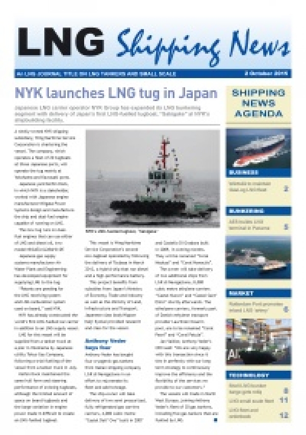 LNG Shipping News - 02 October 2015