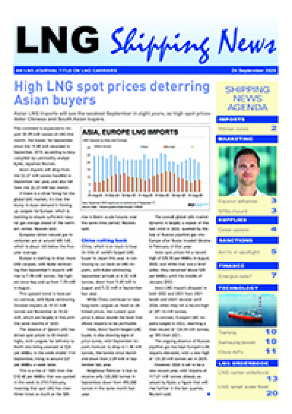 LNG Shipping News - 24 September 2026