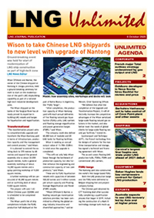 LNG Unlimited – 6 October 2020