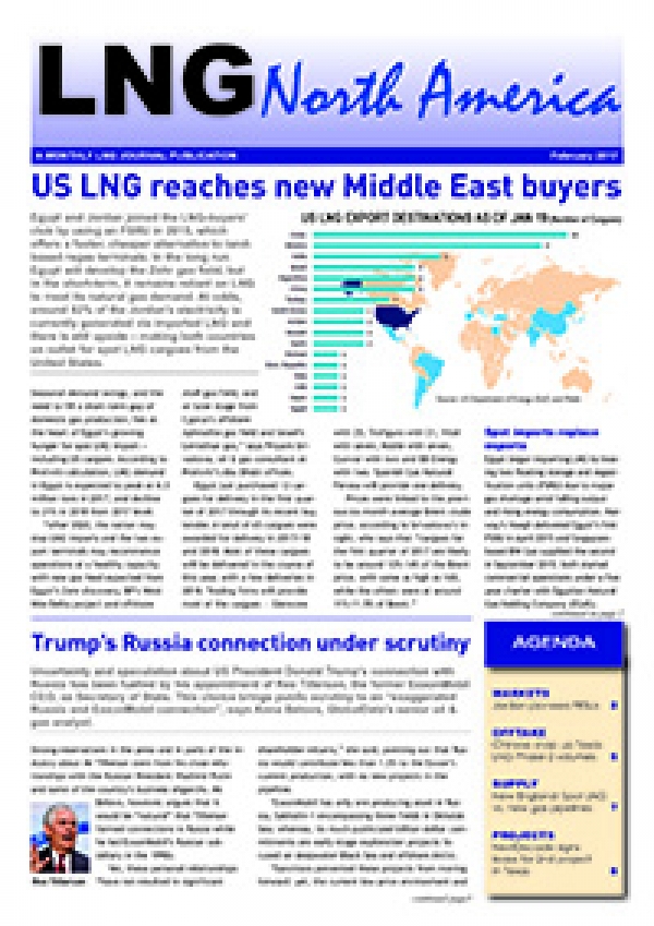 LNG North America – February 2017