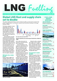 LNG Fuelling – 1st Quarter 2019