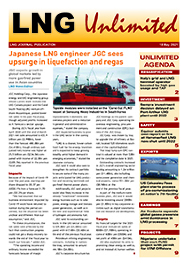 LNG Unlimited – 18 May 2021